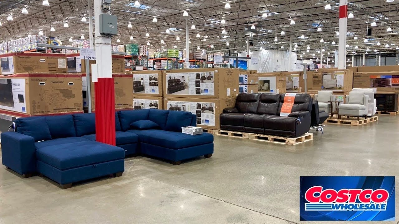 COSTCO SHOP WITH ME FURNITURE SOFAS ARMCHAIRS DINNERWARE PLATES