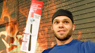 This Sucks 😁 | Harbor Freight Battery Operated Liquid Transfer Pump