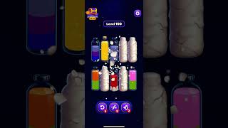 Magic Sort Level 100 Solution 🧩 | Easy Walkthrough #shorts