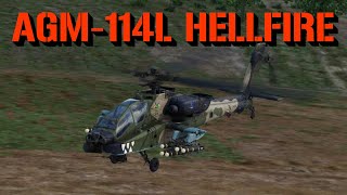 DCS AH-64D RADAR HELLFIRE TESTING