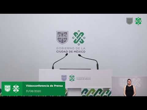 Videoconferencia de prensa 31/08/20