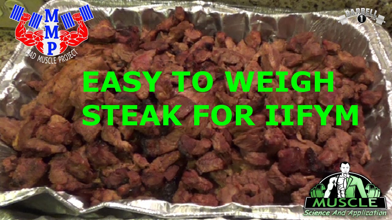 How to Easily Keep Steak in an IIFYM Bodybuilding Contest Prep Diet