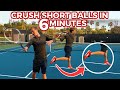 How To Consistently CRUSH Short Balls In Tennis