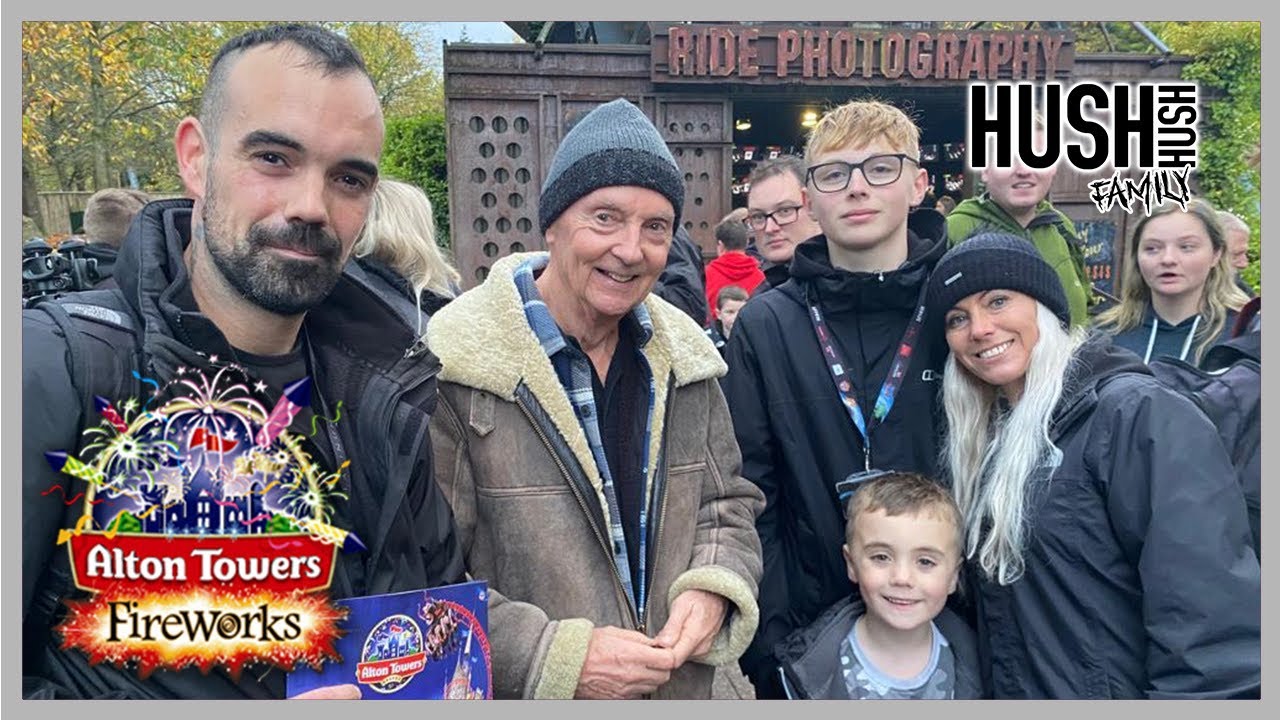 Alton Towers Fireworks Vlog | We met John Wardley!
