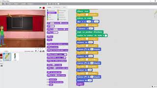 5-dialogue et formes géométriques [partie 1] [  حوار و رسم أشكال هندسية بسكراتش الجزء الأول] screenshot 2