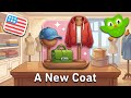 A New Coat | Improve Your English - English Listening Skills - Duolingo Short Stories! (Fan-Made)