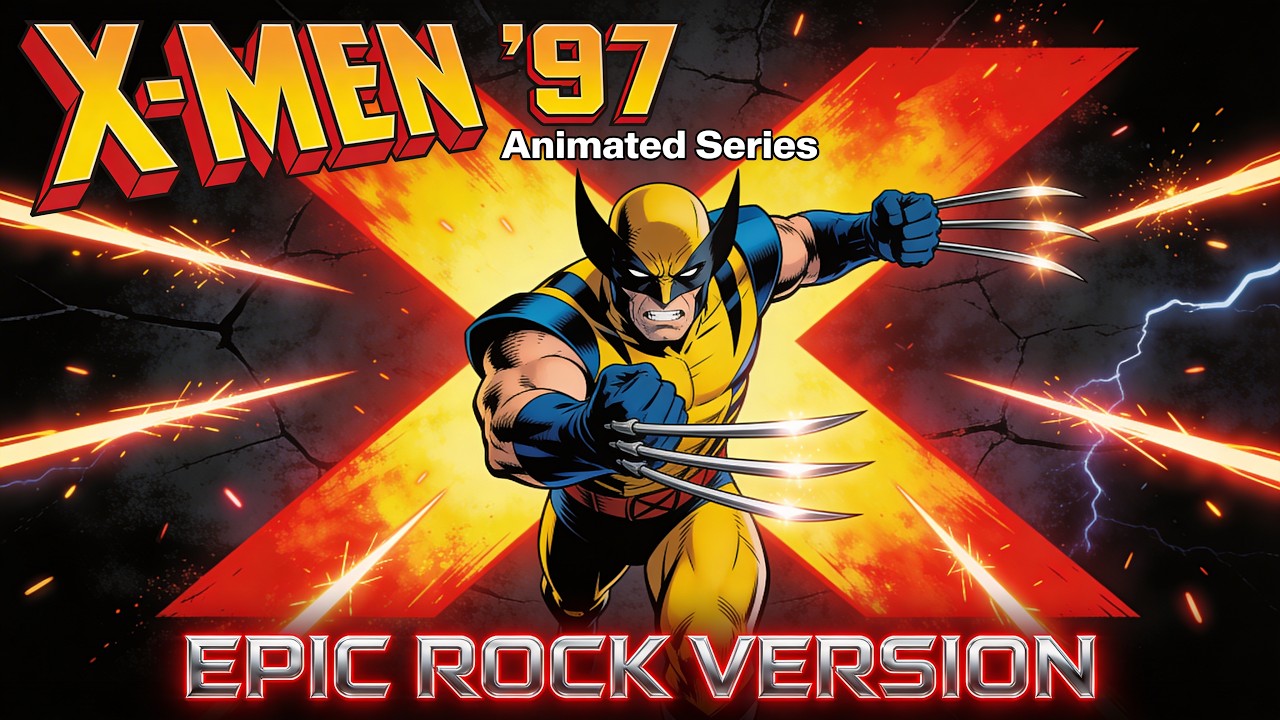X-MEN Animated Series '97 Theme | EPIC Rock Version