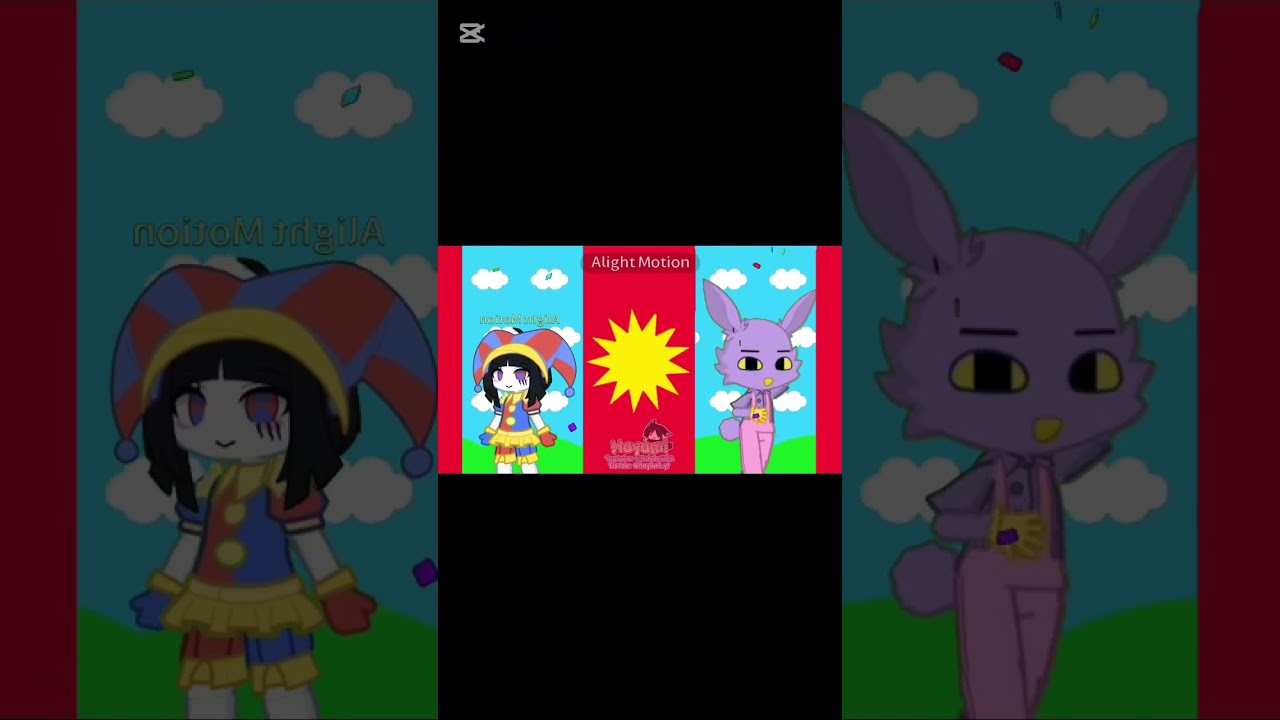 Mesmerizer! You can take this as #funnybunny | #alightmotion #capcut #tadc #theamazingdigitalcircus