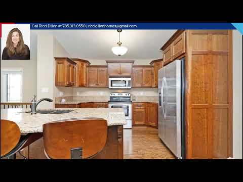 724 Leyden Ridge Circle, Manhattan, KS home video tour
