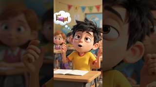 😂 Roll Number 1 Ne Homework Kyun Nahi Kiya? | AI Comedy Cartoon 🤣 | Funny School Shorts