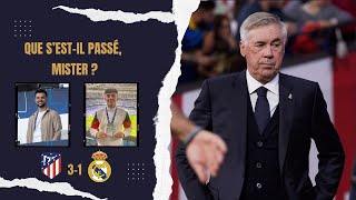 Atlético 3-1 Real Madrid : Ancelotti dans le néant