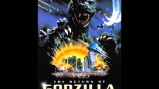 Godzilla 1985 Soundtrack- Godzilla&#39;s Exit