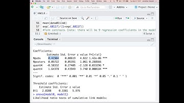 In Class Lecture: Fundamentals of Multivariate Modeling 6 Mar 2018