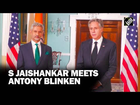 “Pleasure to welcome my friend…” US Secretary of State Blinken, EAM Jaishankar meet in Washington DC