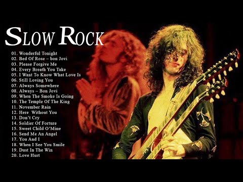 Guns x Roses, Bon Jovi, Scorpions , Aerosmith, White Lion - Best Slow Rock Songs Ever