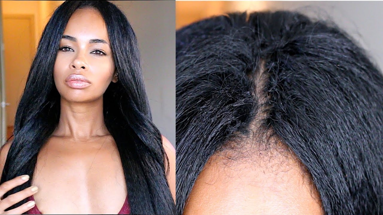 NO Cornrows CROCHET BRAIDS & No leave out (BRAIDLESS protective