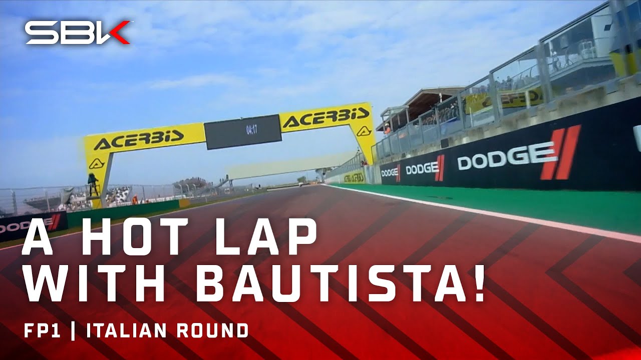 HOT LAP: ride with Bautista as he sets a fast lap at Cremona! 💥 | 2024 