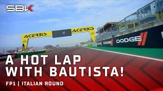 Hot Lap Ride With Bautista As He Sets A Fast Lap At Cremona 2024
