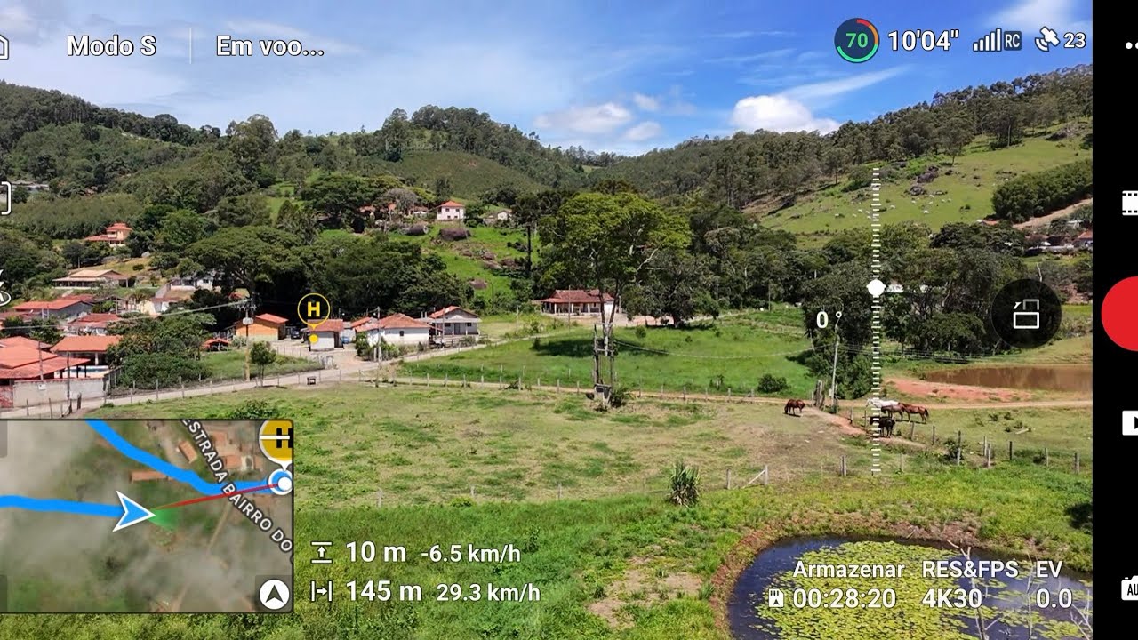 VELOCIDADE MAXIMA DO DJI NEO COM O RCN3  29.3 km/h