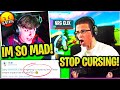 CLIX Tries *NOT CURSING* with NICK EH 30 but FAILS Miserably when STREAM SNIPERS do THIS! (Fortnite)