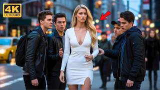 Single Dad Saw Young Men Harassing a Woman — Seconds Later, the Street Went Silent...