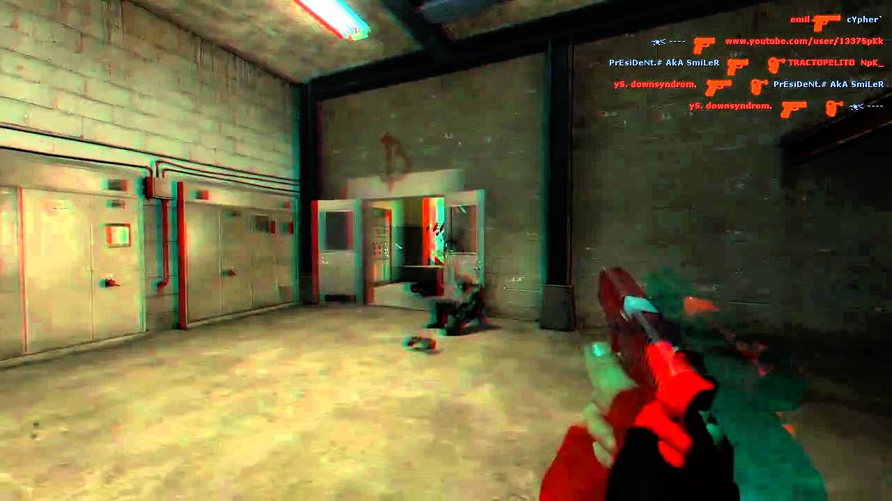 First Counter Strike Source Clip in 3D