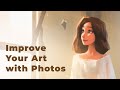 How to improve your art by studying photos