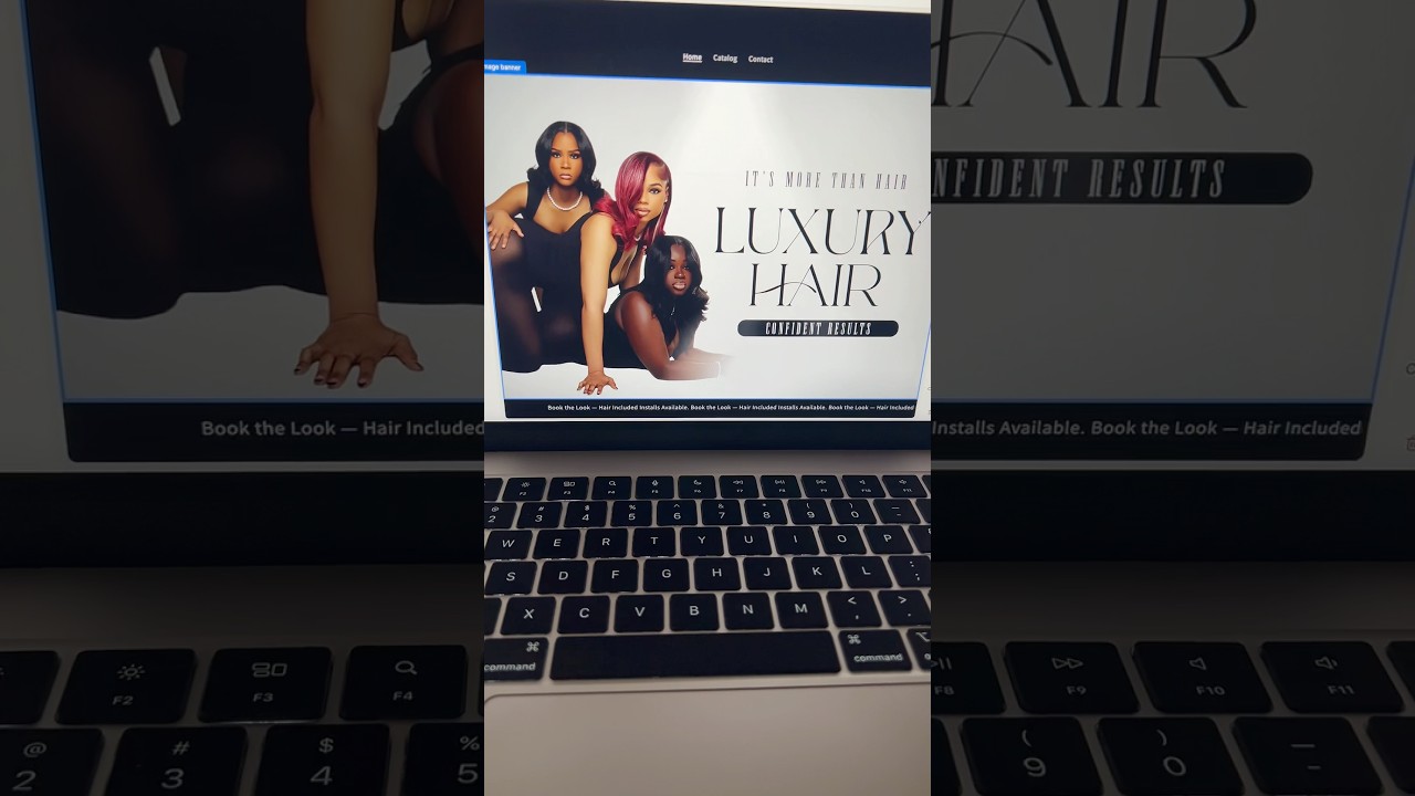 Dawn Shopify Theme | Hair Brand Website Design 