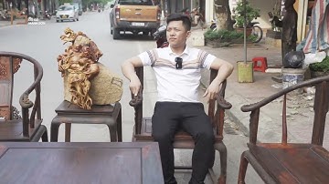 Giới Thiệu Bộ Bàn Ghế Minh Đế Gỗ Trắc 8 Món | Đồ Gỗ Mạnh Sơn