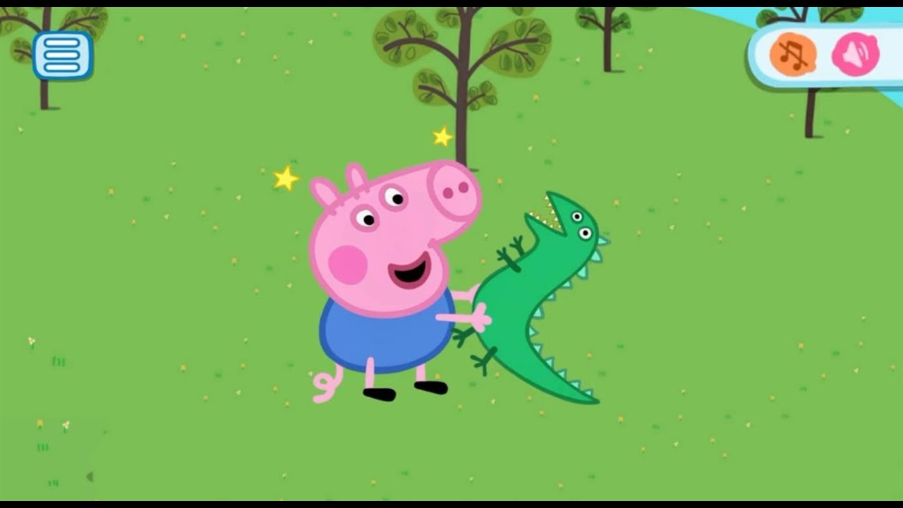 Peppa kids mini games Android Gameplay. Свинка Пеппа - игра мультик #3