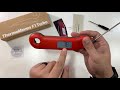 Thermomaven f1 turbo digital meat thermometer unboxing and demo