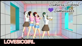 LOVESICGIRLS💜..... Sakura School simulator
