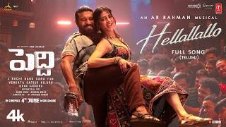 Hellallallo Item Song | Peddi | Ram Charan | Janhvi | AR Rahman Telugu