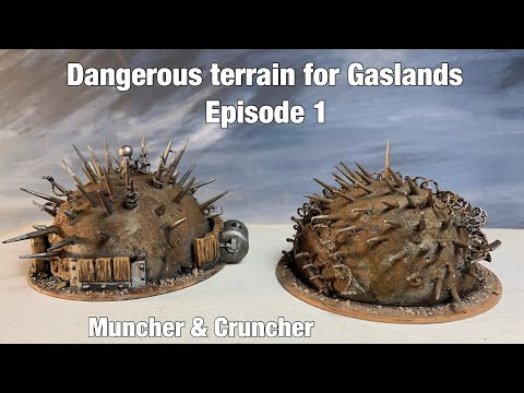 Dangerous terrain for Gaslands ep1. - Tutorial