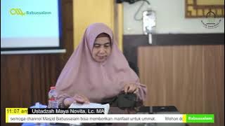 Kajian Muslimah- 'Bukan Muslimah Biasa' Bersama Ustadzah Maya Novita, Lc. MA