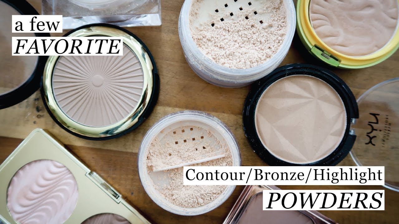 A Few Favorite Finishing Powders (Bronzers, Contour, Highlight, All