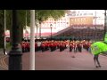 Trooping the Colour rehearsal May 2010 - march off