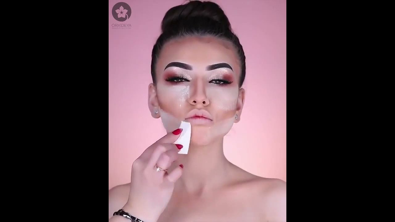 Classic Brown Glitter Eye Makeup Tutorial