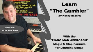 The Gambler (Kenny Rogers), Piano Lesson
