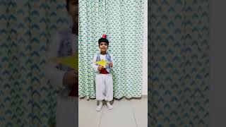 Rayyan as the story character Aladdin 😍// Fancy dress