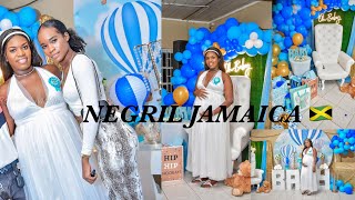 My First time going out since the lockdown in Jamaica Vlog + Baby Shower Celebrations ll Negril Vlog