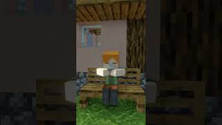 Oh Hey - Alex and Steve Life (Minecraft Animation) #shorts