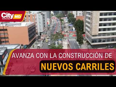 ⁣Así avanzan las obras del grupo 1 de la carrera Séptima entre las calles 112 y 119 | CityTv