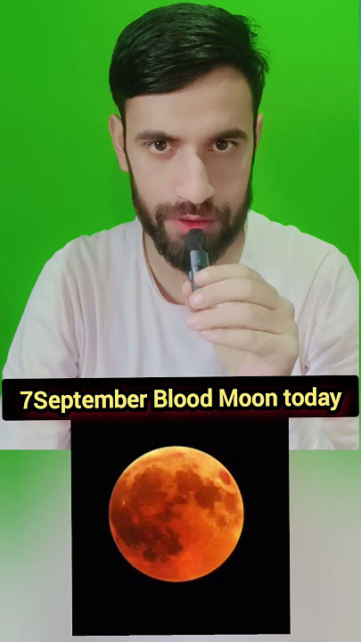 Blood Moon | Lunar Eclipse | 7 September #lunareclipse #bloodmoon #peerspeaks