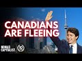 Canadians are Fleeing with their Wealth