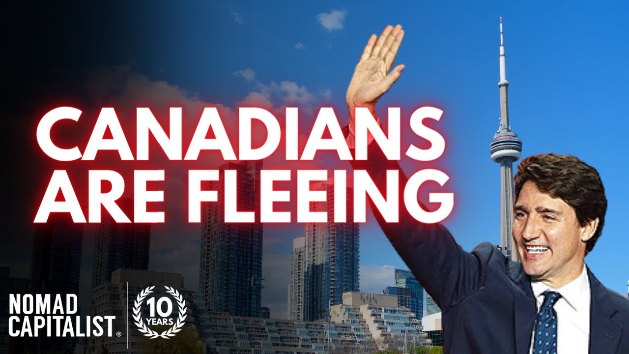 ⁣Canadians are Fleeing with their Wealth