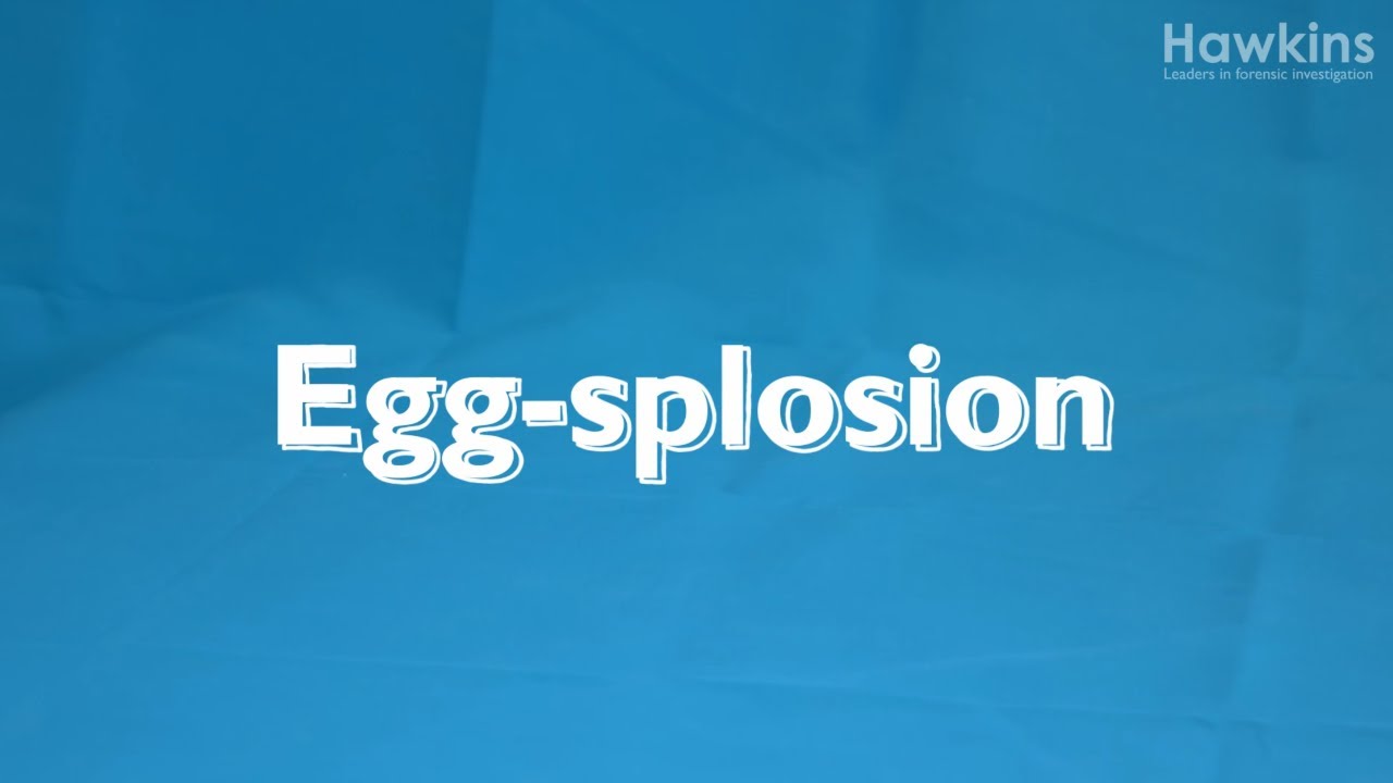 Hawkins’ Easter Eggsperiments #3: Egg-splosion