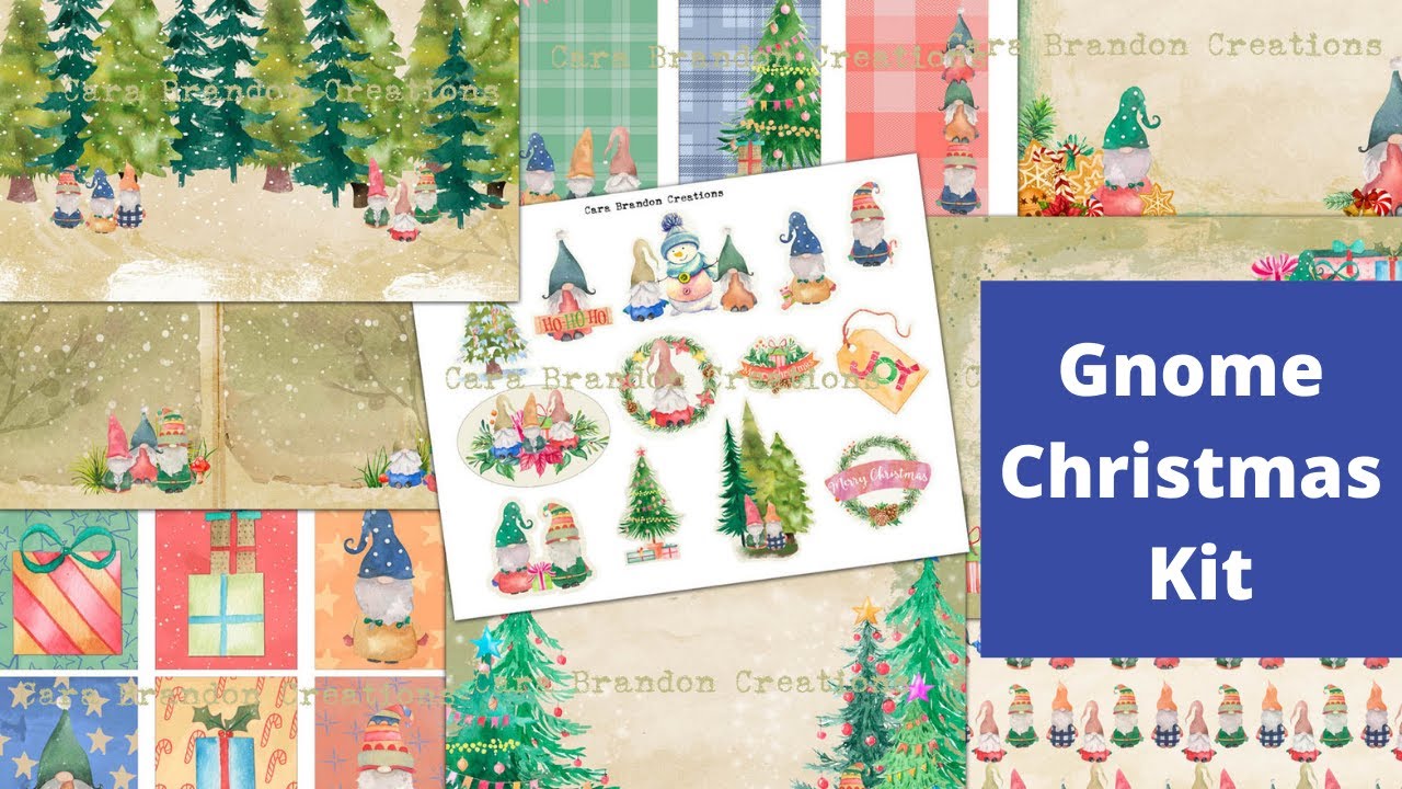 New Kit! - Forest Gnomes' Christmas -Journal Kit Share