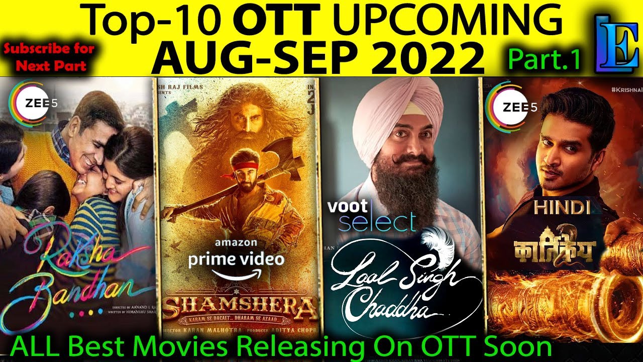 Top-10 Upcoming OTT Hindi Movies 2022 Update #Netflix#Amazon#SonyLiv#Disney+Hotstar