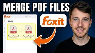 How to Merge PDF Files in Foxit (Beginners Tutorial)
